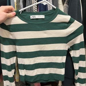 Zara cropped long sleeve